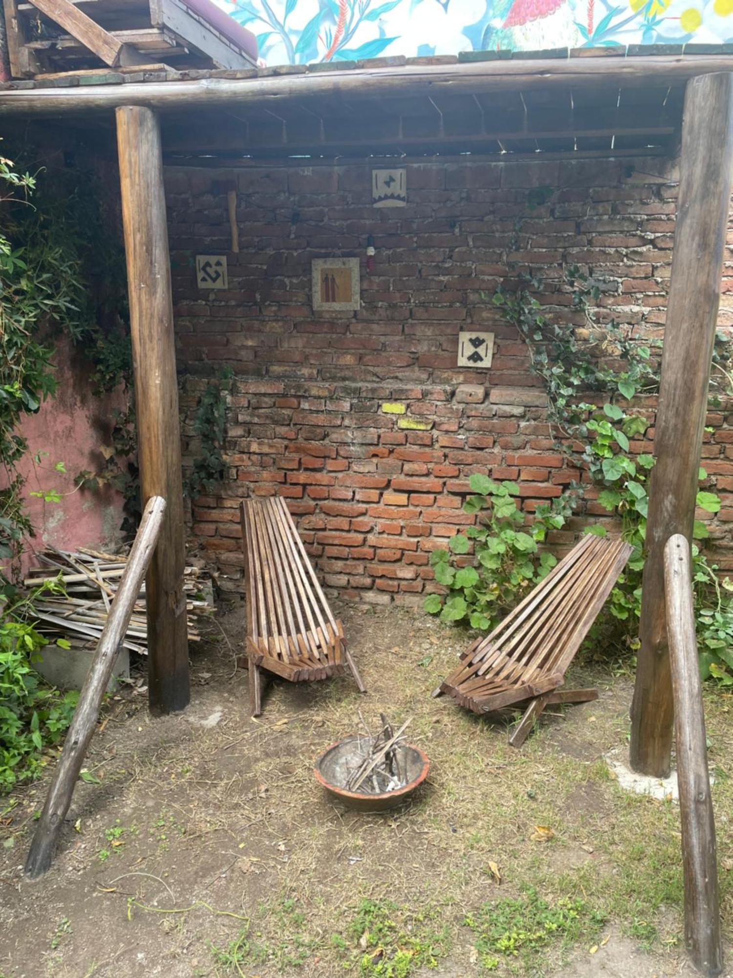 Albergue Puerta Azul Capilla del Monte Exterior foto